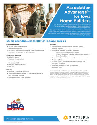 Iowa Home Builders Association Sell Sheet